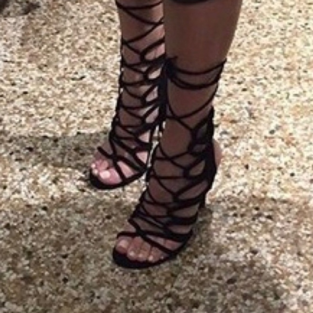 Lace Up Heels
